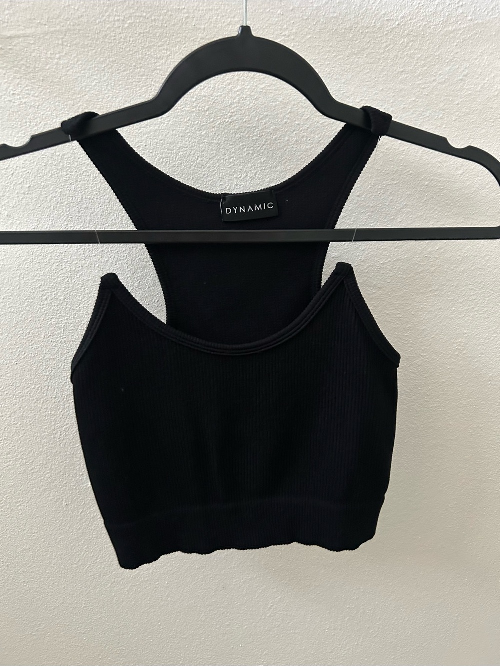 NWOT Dynamic Black Crop Tank